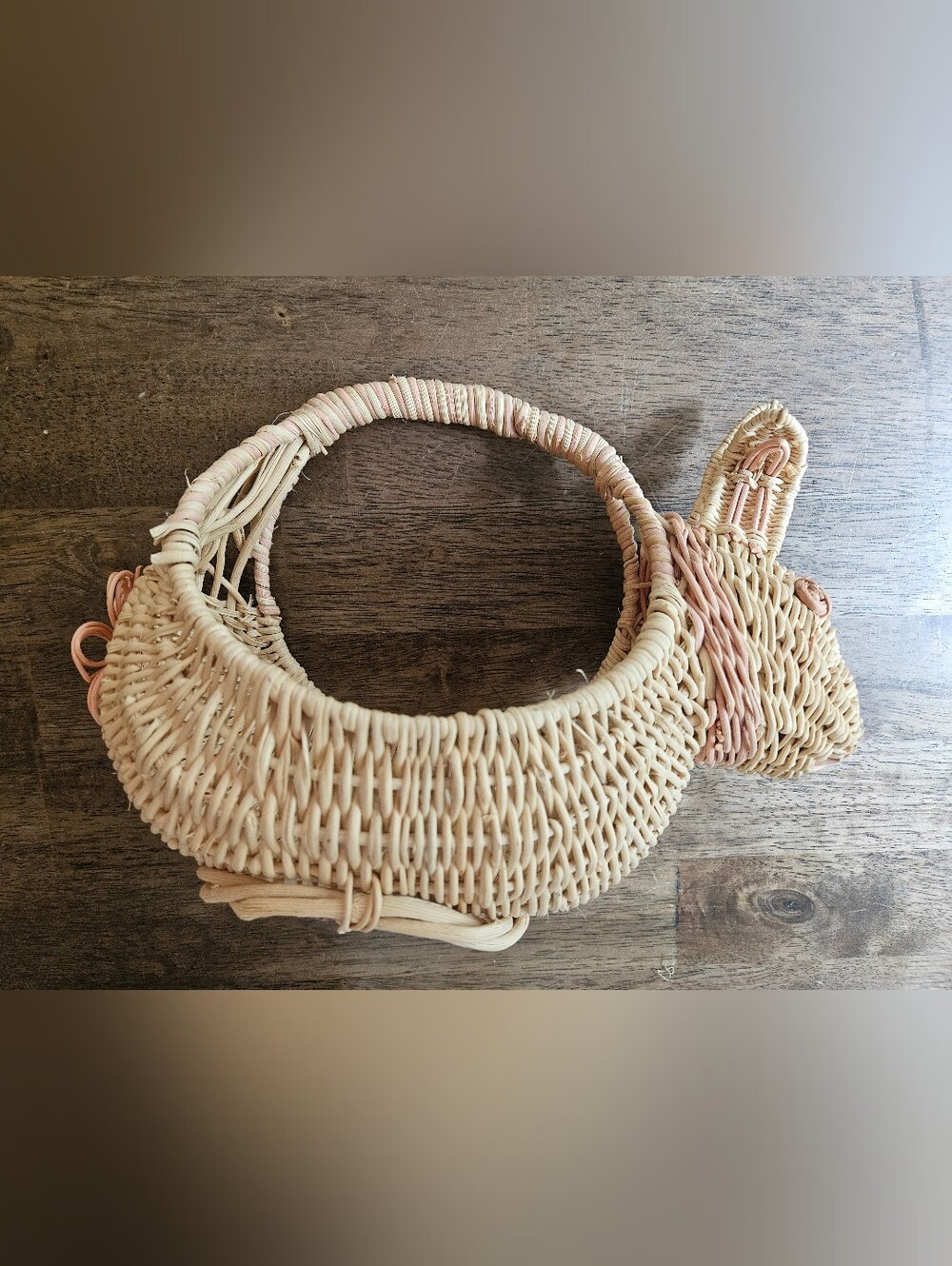 Vintage Bunny Basket